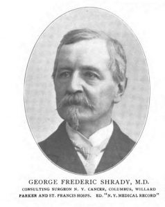 1: Portrait of Dr. George F. Shrady (Source: Notable New Yorkers of 1896-1899 (New York: Moses King, 1899), p. 346.