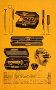 Page from a surgical instrument catalog.