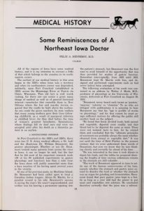 Scanned article from the Journal of the Iowa State Medical Society