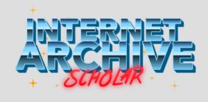 Screen shot of Internet Archive Scholar logo